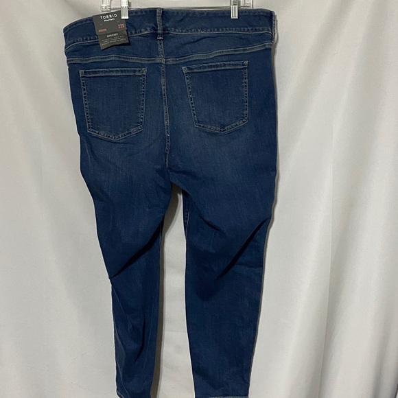 NWT TORRID JEGGINGS Women's SIZE 22S(Short) Blue Jegging Jeans - Picture 10 of 11